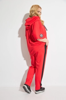 *Спортивный костюм 1225 красный Michel Chic