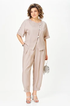 Костюм брючный 1337-3 дюна Michel Chic