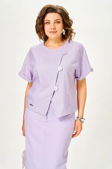 Костюм с юбкой 1422 лаванда Michel Chic