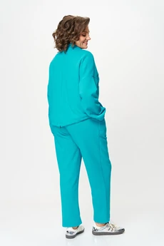 Спортивный костюм 1434 бирюза Michel Chic