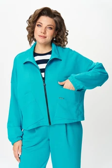 Спортивный костюм 1434 бирюза Michel Chic