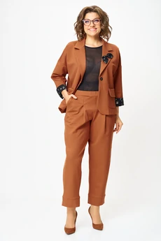 Костюм брючный 1437 виски Michel Chic