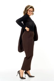 Костюм брючный 1437-2 трюфельный Michel Chic