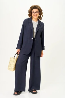 Костюм брючный 1446-1 ночное небо Michel Chic