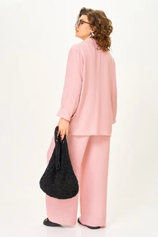Костюм брючный 1446-1 зефирно-розовый Michel Chic