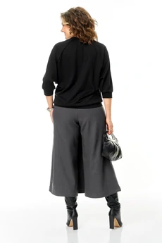 Костюм брючный 1470 графит Michel Chic