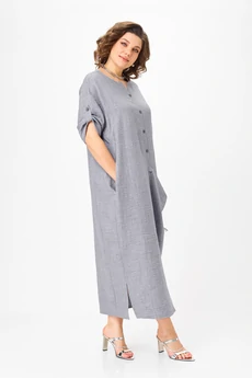 Платье 2094-4 серый кварц Michel Chic