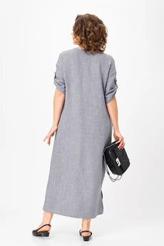 Платье 2094-4 серый кварц Michel Chic
