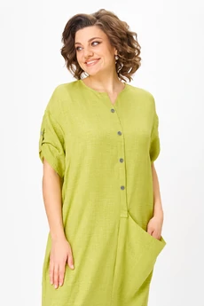 Платье 2094-4 фисташка Michel Chic