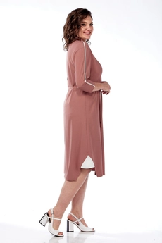 Платье 2124 розовый Michel Chic