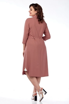 Платье 2124 розовый Michel Chic
