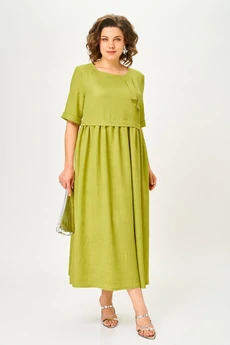 Платье 2132-1 лайм Michel Chic