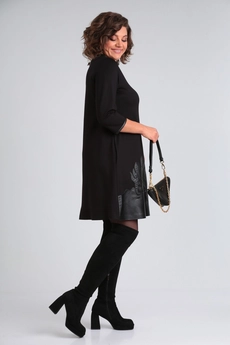 Платье 2140 черный Michel Chic