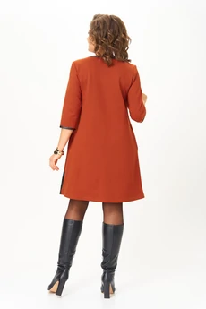 Платье 2140-1 терракот Michel Chic
