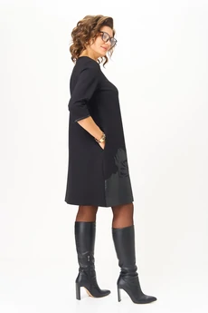 Платье 2140-1 черный Michel Chic