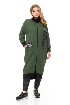 Платье 2146 зеленый Michel Chic