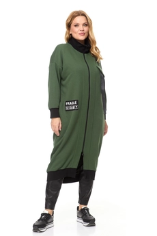 Платье 2146 зеленый Michel Chic