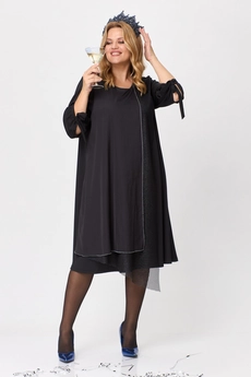 Платье 2148 черный Michel Chic