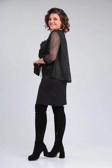 Платье 2156 черный Michel Chic