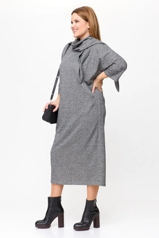 *Платье 2157 графит + блеск Michel Chic