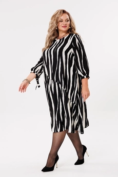 Платье 2164 зебра Michel Chic