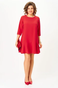 Платье 2184 красный Michel Chic