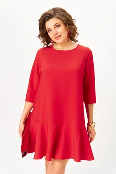 Платье 2184 красный Michel Chic