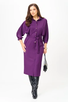 Платье 2189 сливовый Michel Chic