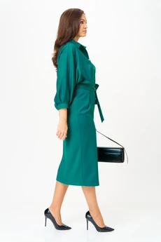 Платье 2189 изумрудный Michel Chic