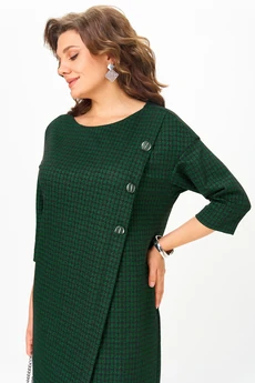 Платье 2190 зеленый Michel Chic