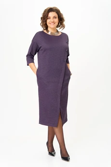 Платье 2190 фиолет Michel Chic