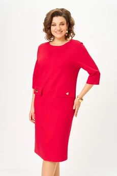 Платье 2192 красный Michel Chic