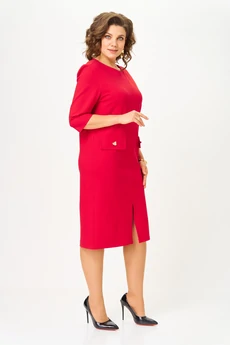 Платье 2192 красный Michel Chic