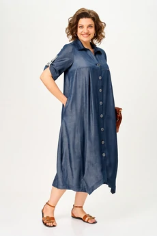 Платье 2198 глубокий индиго Michel Chic