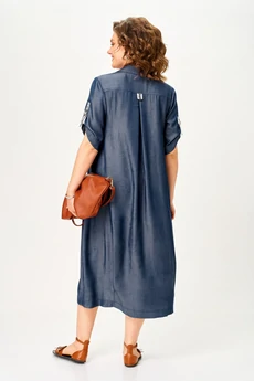 Платье 2198 глубокий индиго Michel Chic