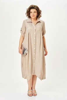 Платье 2198 песочный туман Michel Chic