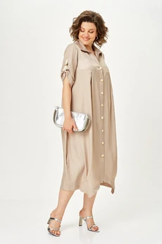 Платье 2198 песочный туман Michel Chic