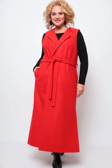 Жилет 354 красный Michel Chic
