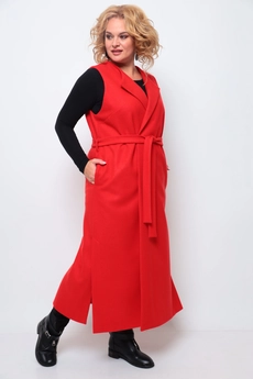 Жилет 354 красный Michel Chic