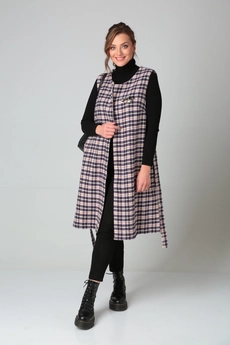 Жилет 356 фиолетовый Michel Chic