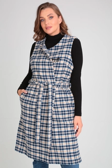 Жилет 356 бирюза Michel Chic