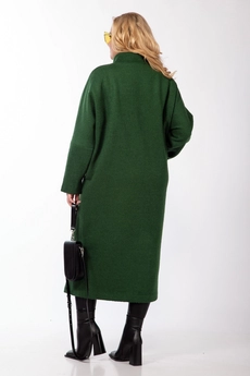 Пальто 358 зеленый Michel Chic