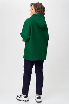 Полупальто 360 зеленый Michel Chic