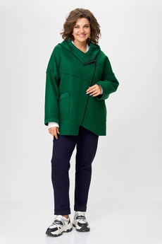 Полупальто 360 зеленый Michel Chic