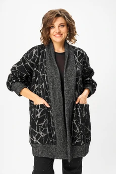 Кардиган 368 обсидиан Michel Chic