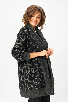 Кардиган 368 обсидиан Michel Chic