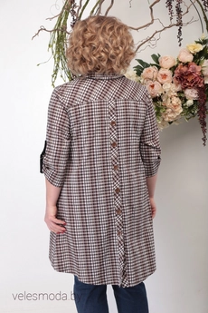 Рубашка 742 беж Michel Chic