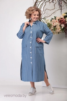 Туника 744  джинс Michel Chic