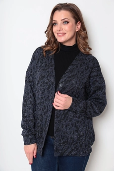 Кардиган 764 синий Michel Chic