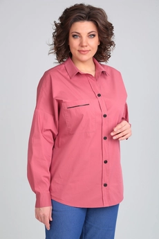 Блузка 769 розовый Michel Chic